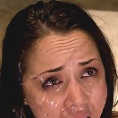 Hot Brunette Fantasizes of Being Dressed in Uniform and Aggressively Assfucked by a Group of Men