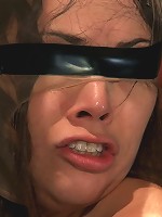 Hot Brunette Fantasizes of Being Dressed in Uniform and Aggressively Assfucked by a Group of Men