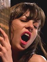 Petite Brunette is Bound, Vibed and Denied