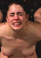 The Harder the Bondage the Harder they Cum: Innocent Brunette Demolished