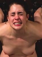 The Harder the Bondage the Harder they Cum: Innocent Brunette Demolished