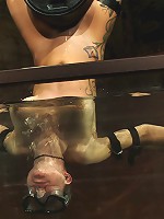 Underwater Inverted SybianHelpless big tittied blonde suffers mindblowing orgasms