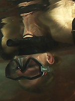 Underwater Inverted SybianHelpless big tittied blonde suffers mindblowing orgasms