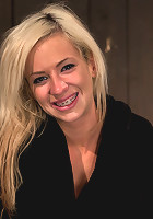 Petite Blonde and ready for some Wrong - helpless busty girl is made to cum hard