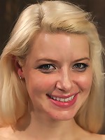 Hot Blonde Anikka Albright's FIRST BONDAGE SHOOT EVER!