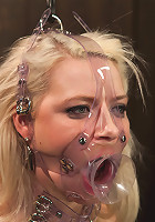 Hot Blonde Anikka Albright's FIRST BONDAGE SHOOT EVER!