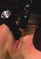 Tomi Knox Assaults Fuck Doll Kristine Kahill With Creative Devices and Sadism