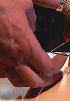 Tall blonde slut suffers from nipple torture, sadistic beatings, and extreme squirting orgasms