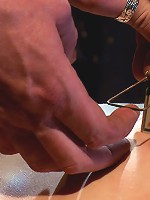 Tall blonde slut suffers from nipple torture, sadistic beatings, and extreme squirting orgasms