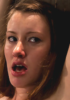 Cumming isn't easy - young redhead learns the ways of Device.