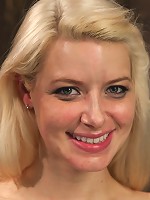 Hot Blonde Anikka Albright's FIRST BONDAGE SHOOT EVER!