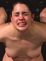 The Harder the Bondage the Harder they Cum: Innocent Brunette Demolished