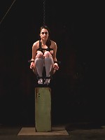 The Harder the Bondage the Harder they Cum: Innocent Brunette Demolished