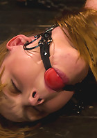 Red Hair Fair Skin - finger fucked, machine fucked, extreme nipple play, hot wax, hard caning.