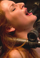 Redhead next door suffers for her orgasms