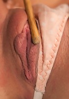 Petite Blonde and ready for some Wrong - helpless busty girl is made to cum hard