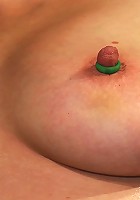 Nipple brutality on the sybian until sweaty and wrecked