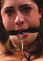 The Harder the Bondage the Harder they Cum: Innocent Brunette Demolished