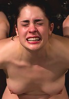 The Harder the Bondage the Harder they Cum: Innocent Brunette Demolished