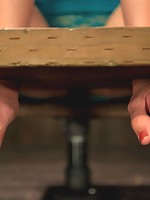 Bryn Blayne gets a smack-down into submission - Live Show Part 1