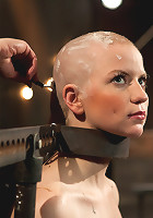 Alani Pi - Head Shaved Slut Live Show - Part 1