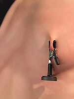 Destructive orgasms - this Little Brunette is made to cum in stressful bondage