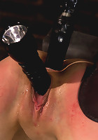 Tomi Knox Assaults Fuck Doll Kristine Kahill With Creative Devices and Sadism