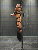 Skin Diamond gets roughed up by Jack Hammer in their first scene together