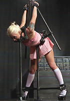 Lorelei Lee is Bent in Unforgiving Device Bondage