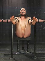 Lorelei Lee is Bent in Unforgiving Device Bondage