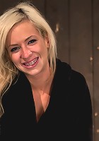 Petite Blonde and ready for some Wrong - helpless busty girl is made to cum hard