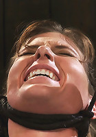 Ariel X takes on the double reverse zipperand FOUR Dommes