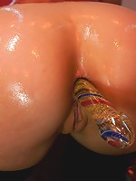 Anal Blondes in Latex