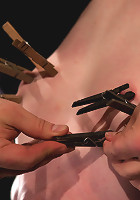 Sexy girl next door bound into a brutal back arch from hell.Made to cum like a common slut.