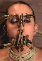 Trina gets her huge tits boundHer neck stretched her face hole fucked & orgasms like a whore.