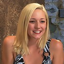 Hot Blonde Tied Tightly and Made to Cum