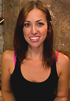 Audrey had her breast bound & huge mouth properly gagged.Nipples clamped and made to cum, & cum!