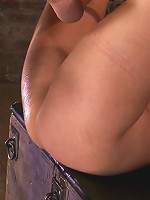 Audrey has suffered through 3 brutal scenes, now she gets brutally fucked by Isis while face fucked.