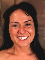 Hot sexy Hawaiian is bound to a pole, lifted to her tip toes with a brutal crotch rope. Made to cum!