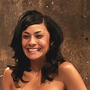 Sexy brunette experiences nipple torture, brutal crotch rope and extreme bondage.