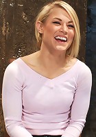 Manhandled, crotch roped & cums so hard, her eyes roll up into the back of her head! Brutal orgasms!