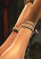 Skinny girl with an amazing ass takes some pain. Is further terrorized by massive orgasms overload!