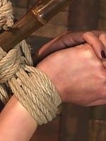 Massive boobs, a category 5 suspension & skull fucking. Brutal bondage, devastating orgasms. Art!