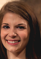 Tiny shaved cutie bound tightly, and made to cum while in tip-toe suspension