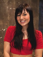 Wrist suspension while impaled on a cock & vibratorEach brutal orgasm weakens & further impales.