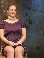 Part 1/4 of Decembers live show with Holly heart:A back arching, pussy destroying tie from hell.