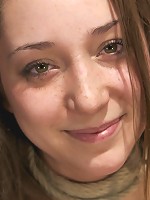 Cute girl next door, bound, face fucked, made to cum over & over, brutal bondage and pussy torture!