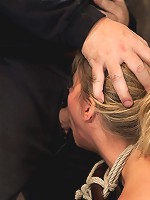 Huge tits, perfect ass, nipples tortured, skull brutally fucked, ass hooked, made to cum over & over