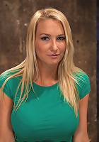 Impaled with a huge dildo w/vibrator stuck right on her clit. Breath control makes this girl cum!