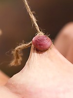 Audrey Rose Challenged with Tough Beam Bondage